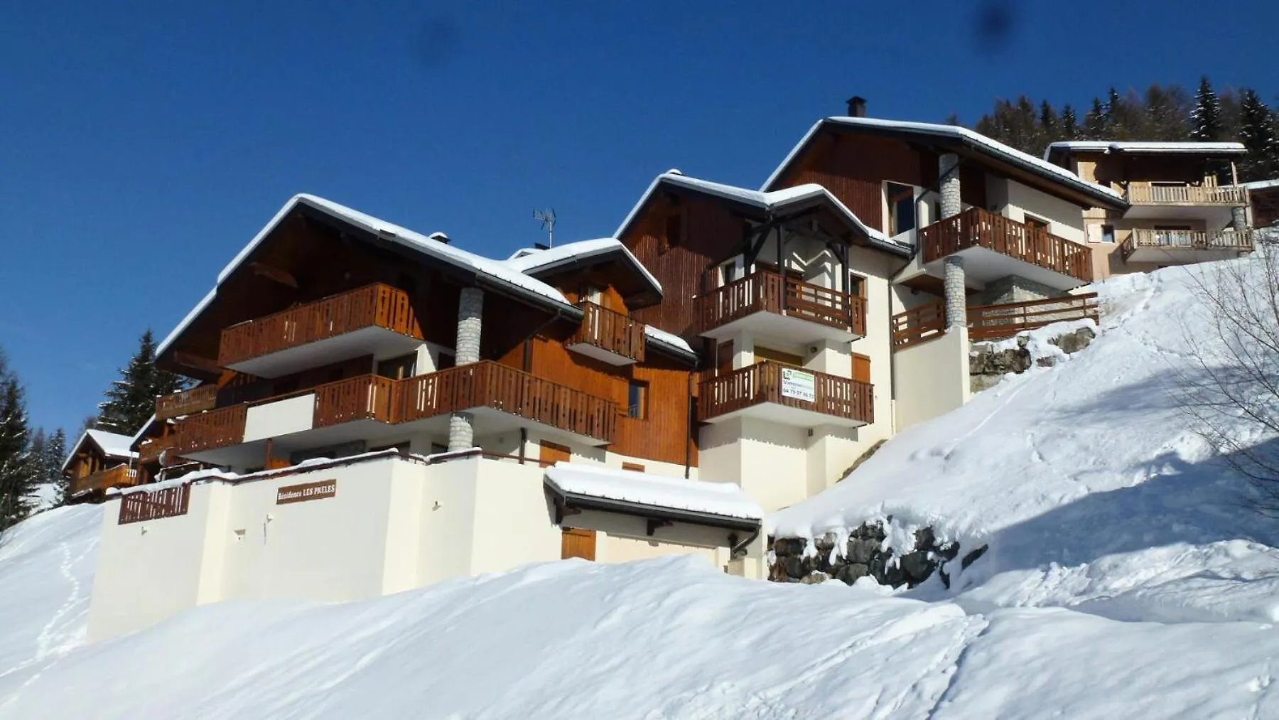 Apartament Residence Presles - Bel Appartement 3 Pieces 7 Personnes A Vallandry Dans Un Quartier Calme Et Proche Des Pistes Mae-2013 Peisey-Nancroix